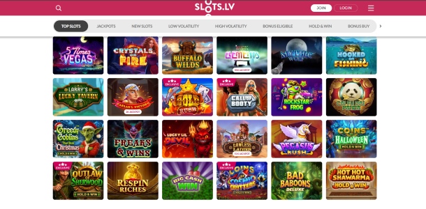 SlotsLV Review